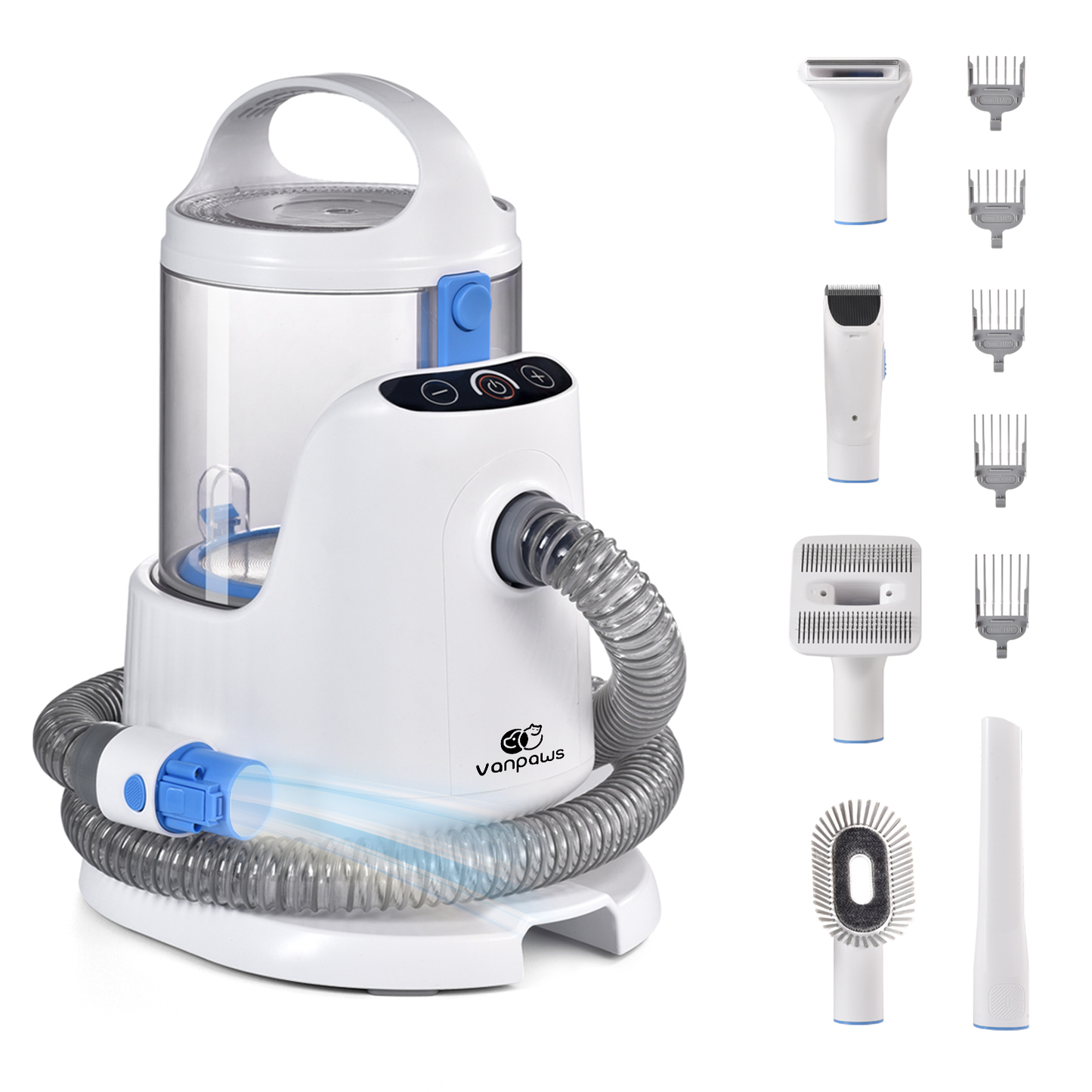 Pet Grooming Vacuum Kit 5-in-1