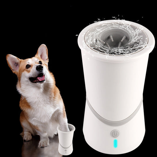 Dog Paw Cleaner | Portable Muddy Paw Washer | Soft Silicone Bristles